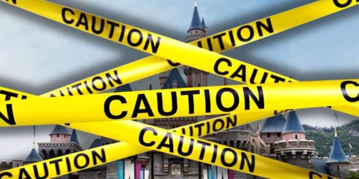Disneyland-Caution