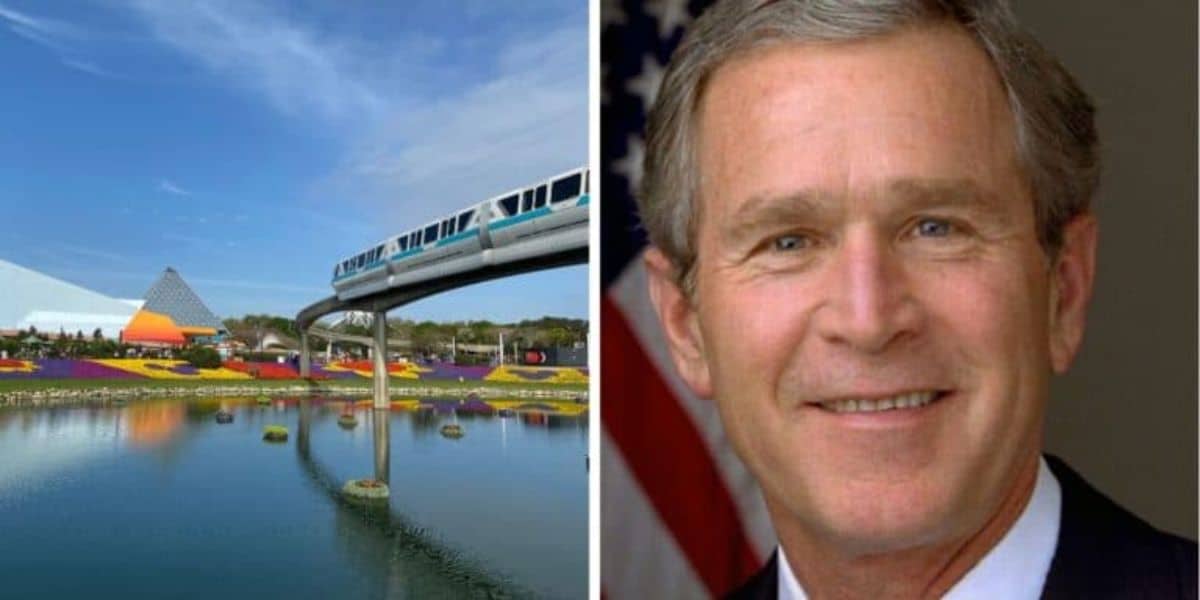 Walt Disney World George Bush