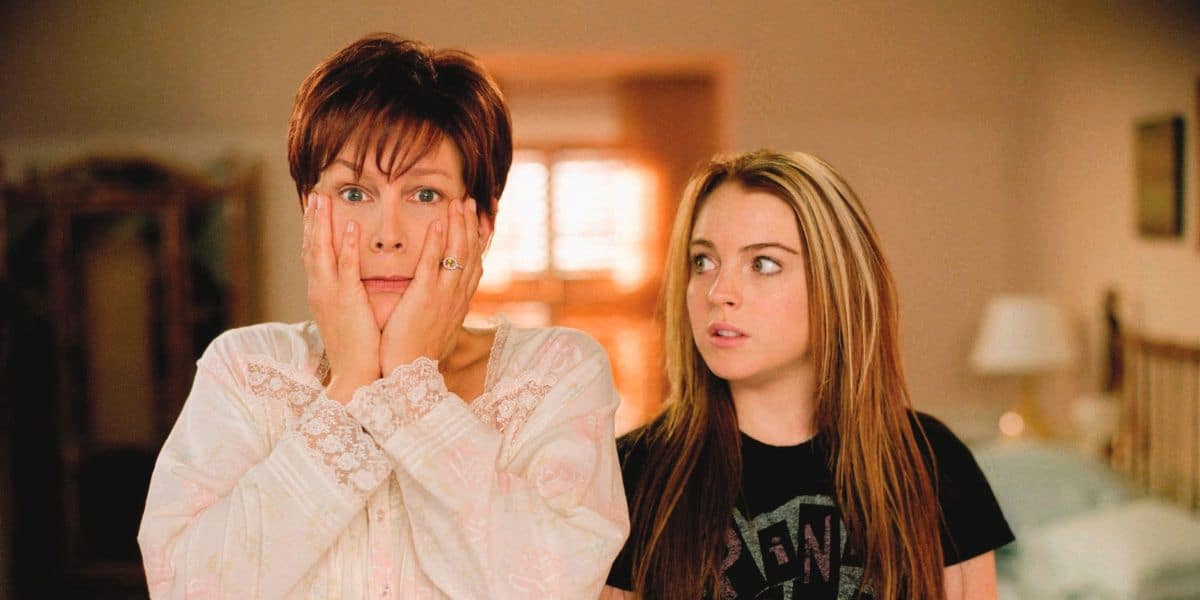 Jamie Lee Curtis and Lindsay Lohan in Freaky Friday