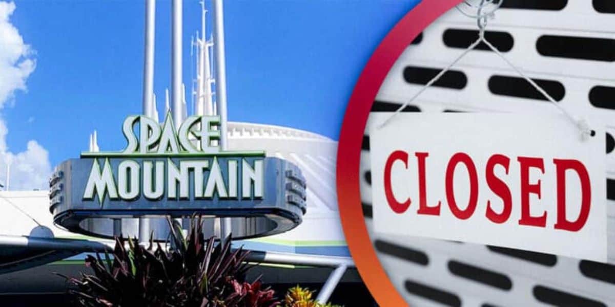 Space Mountain Closed