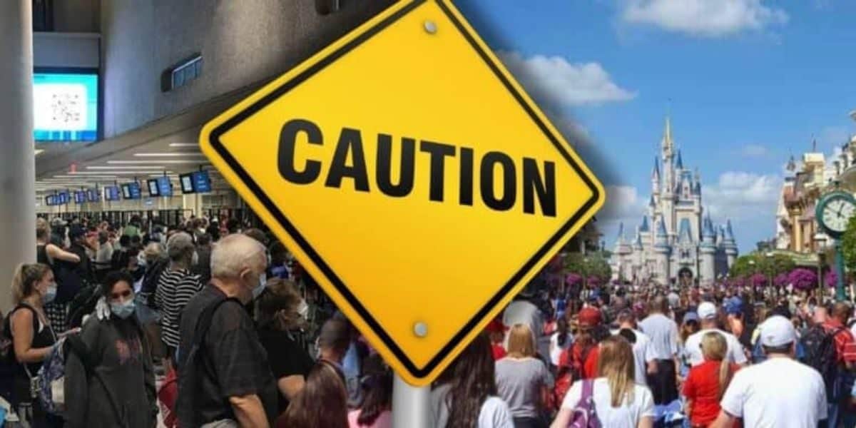 Disney World Guest Caution