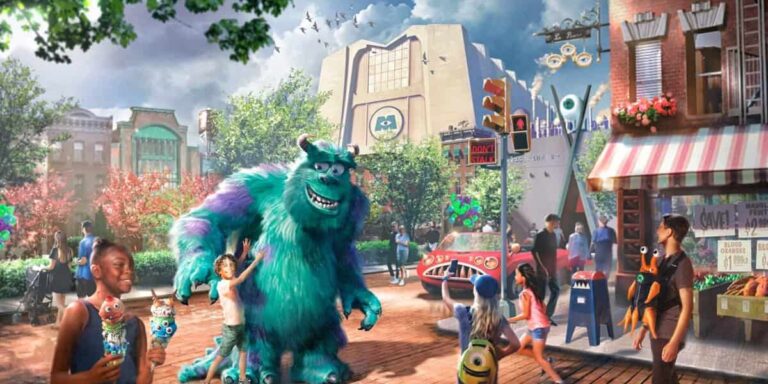 Monsters, Inc. Door Coaster Set to Become Largest Building at Hollywood ...