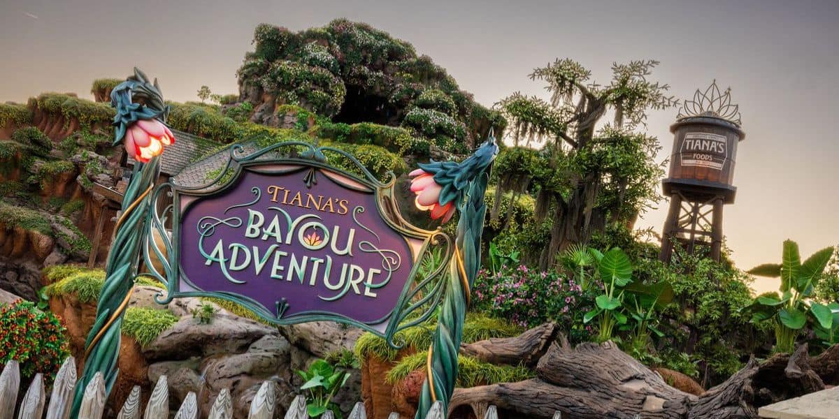 Tiana's Bayou Adventure in the Magic Kingdom