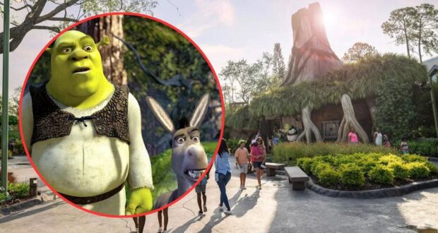 Shrek Environment Universal’s Shrek Land Closed Off, Kids Unexpectedly Denied Access ...