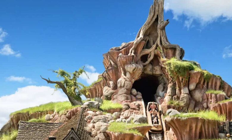 Splash Mountain at the Disneyland Resort