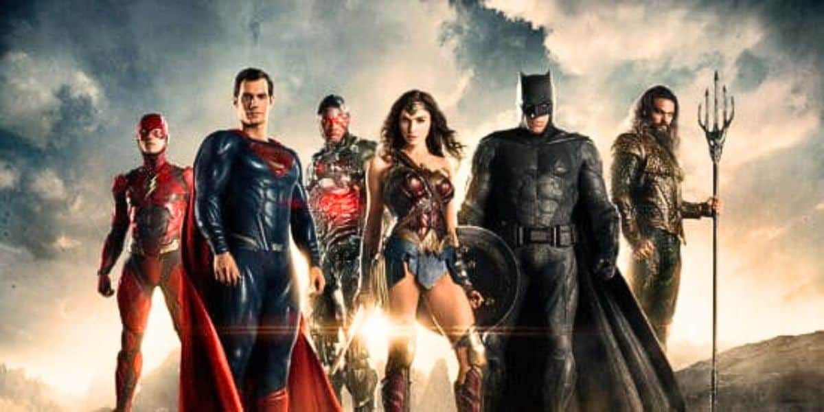 The Justice League from the DC Universe