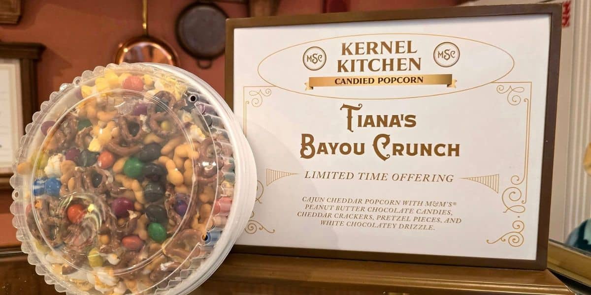 Tiana's Bayou Crunch Kernel Kitchen Main Street Confectionery