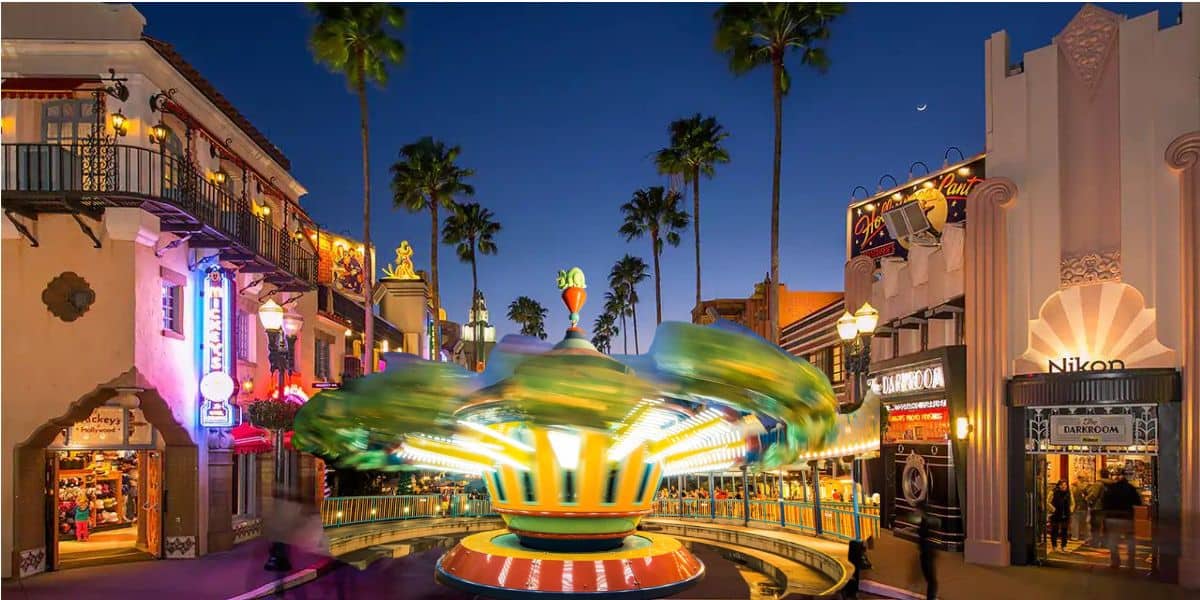 Disney's Hollywood Studios with TriceraTop Spin