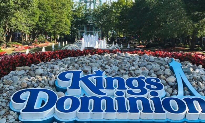 Kings Dominion Six Flags theme park.