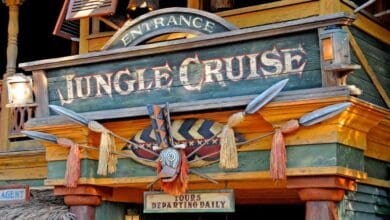 Entrance to Jungle Cruise attraction