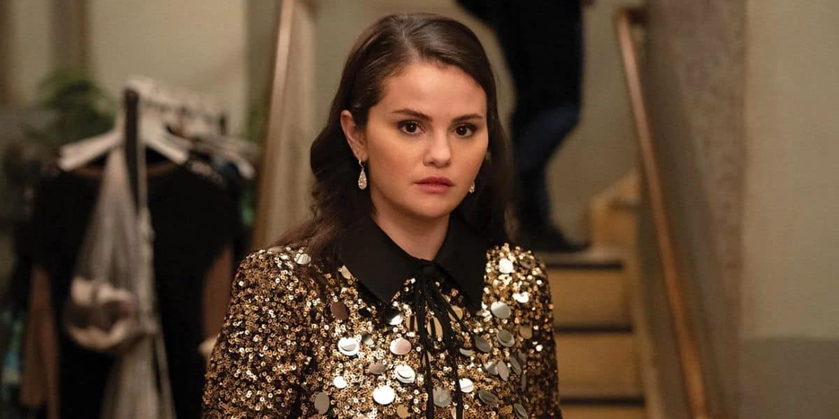 Mabel (Selena Gomez) looks shocked in 'Only Murders in the Building'