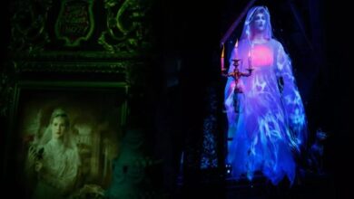 New Constance Hatchaway Bride Scene Disneyland Haunted Mansion