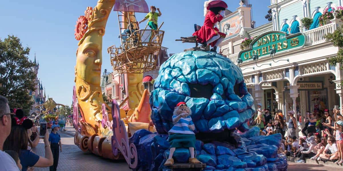 'Peter Pan' floats in Disney Stars on Parade