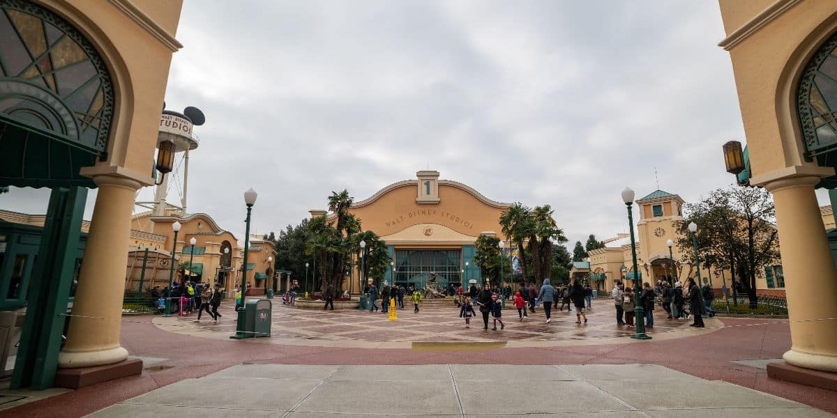 Entrance to Walt Disney Studios Park