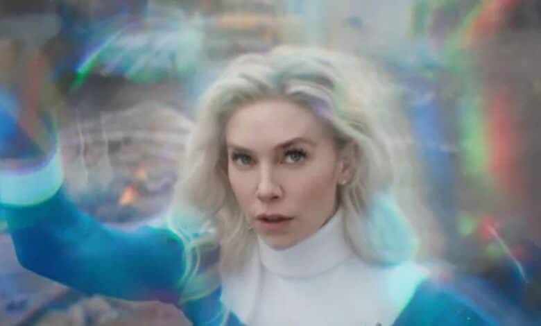 Vanessa Kirby as Sue Storm in 'The Fantastic Four: First Steps'