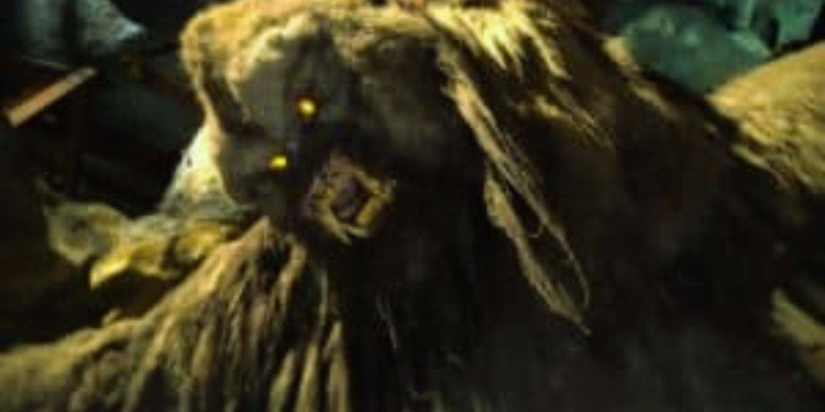 The Yeti animatronic on Expedition Everest at Disney's Animal Kingdom Theme Park.