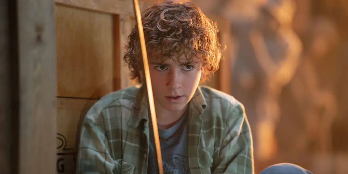 Walker Scobell as Percy Jackson in Percy Jackson and the Olympians