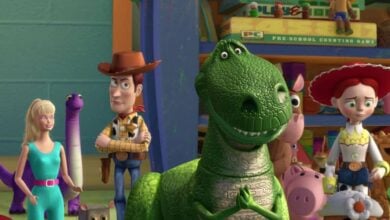 A scene from Toy Story