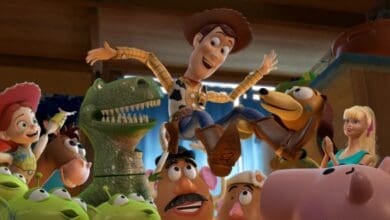 A scene from Toy Story 3
