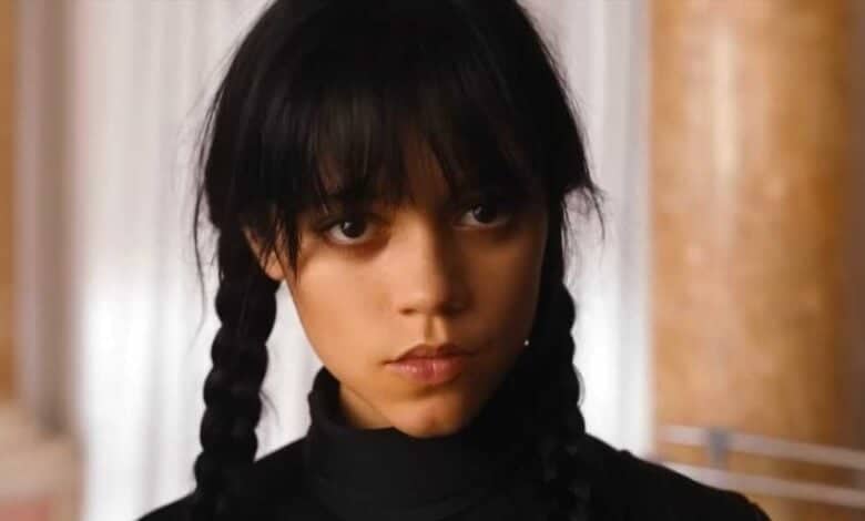 Jenna Ortega as Wednesday Addams