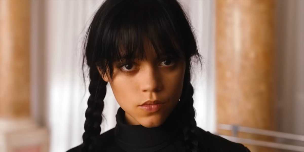 Jenna Ortega as Wednesday Addams