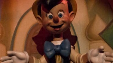 Pinocchio in Pinocchio's Daring Journey at Disneyland Park.