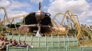 Stardust Racers in Celestial Park at Epic Universe