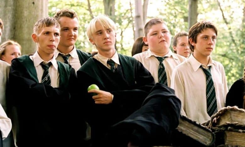 Tom Felton as Draco Malfoy in Harry Potter