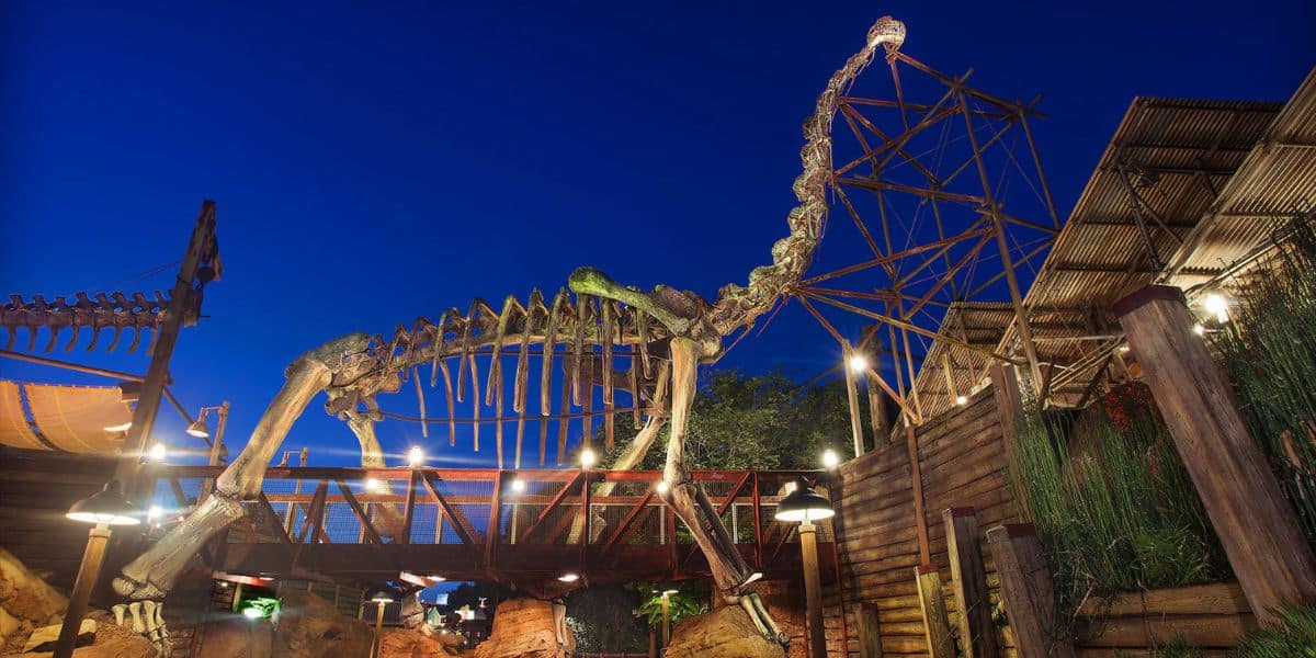 The Boneyard in DinoLand USA at Animal Kingdom