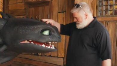 HTTYD director at Isle of Berk