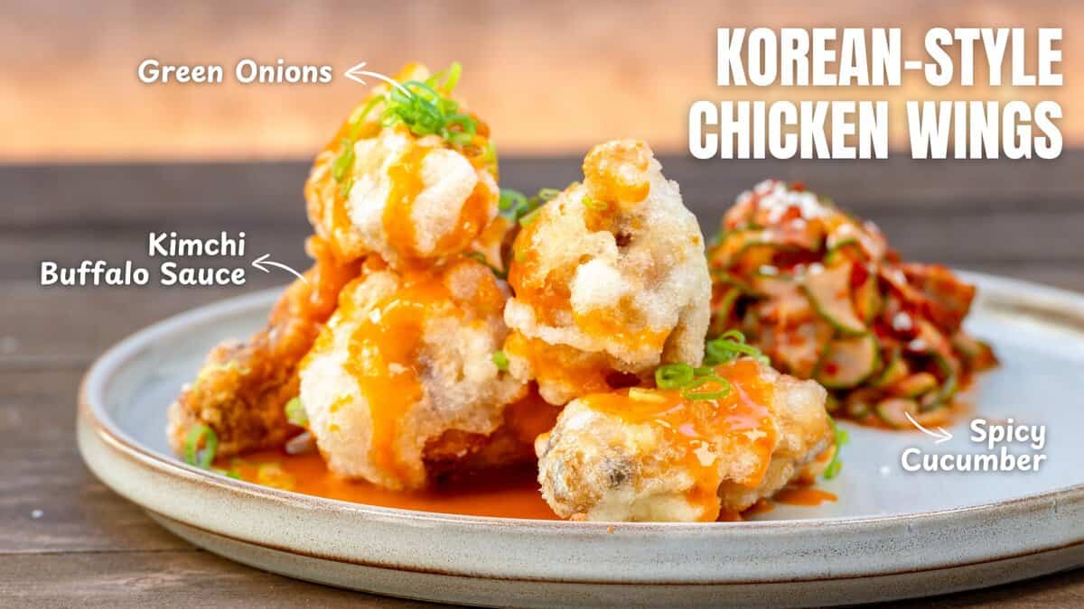 Korean-Style Chicken Wings Lamplight Lounge Boardwalk Dining