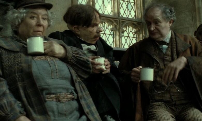 Miriam Margolyes as Professor Sprout in Harry Potter and the Deathly Hallows Part 2