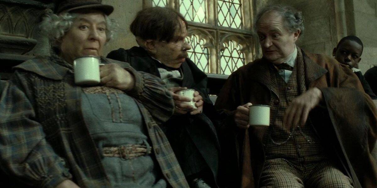 Miriam Margolyes as Professor Sprout in Harry Potter and the Deathly Hallows Part 2