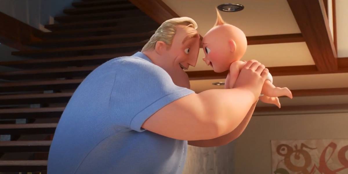 Bob Parr and Jack Jack