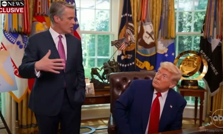 Terry Moran Interviews Donald Trump for ABC News