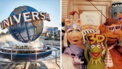 Split Image: (Left) Universal Orlando, (Right) Muppet*Vision 3D
