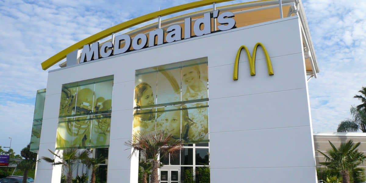 A modern McDonald's restaurant at Walt Disney World Resort.