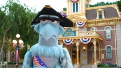 Sam Eagle at Disneyland
