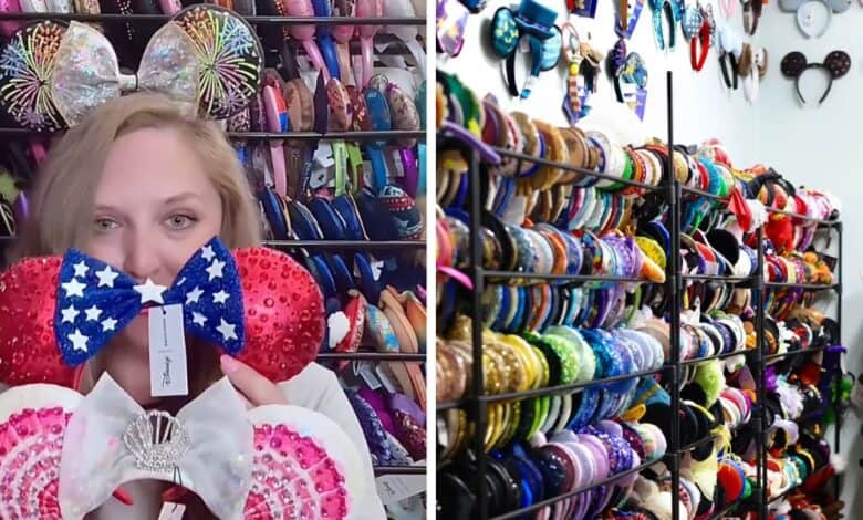 Karrie Goelz Mickey ear headband collection