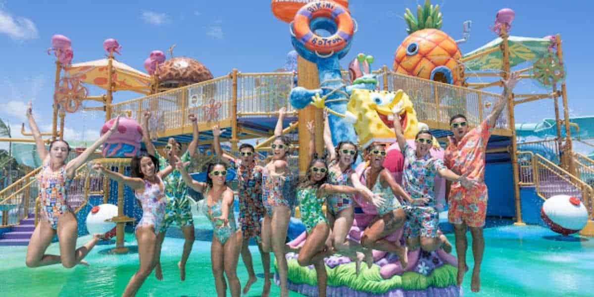 SpongeBob SquarePants pool Nickeldeon hotel