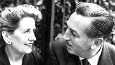 Walt and Lillian Disney