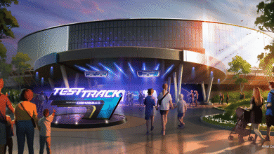 Concept art for Test Track 3.0 at EPCOT