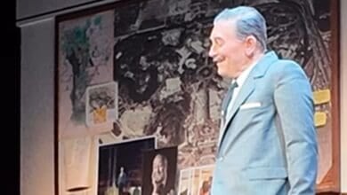 The Walt Disney animatronic seconds before malfunctioning.