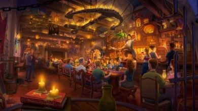 Beak and Barrel Magic Kingdom Concept Art