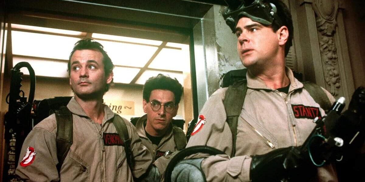 Bill Murray, Dan Ackroyd, and Harold Ramis in 'Ghostbusters 2'