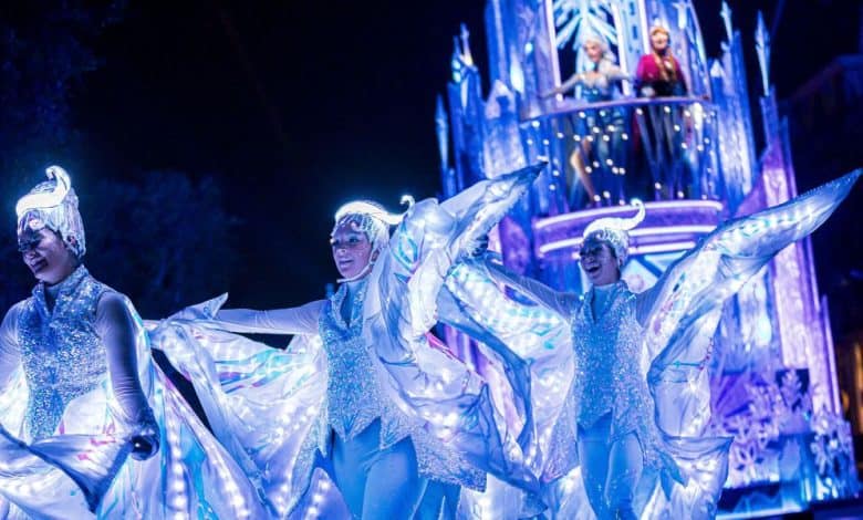 Paint the Night Parade Disneyland