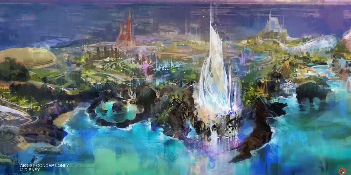 Concept Art for Disneyland Abu Dhabi