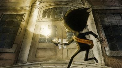 art from the book series Eerie Elementary that is becoming Eerie Prep