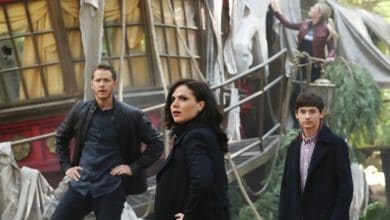 Lana Parrilla and Josh Dallas in Once Upon A Time