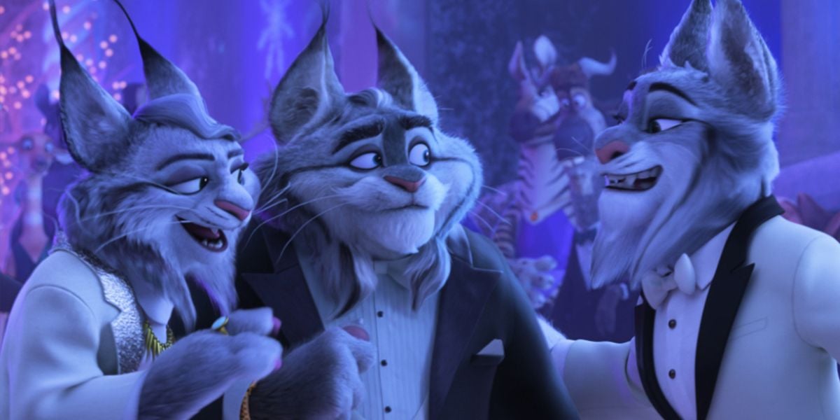 The Lynxley family in Zootopia 2